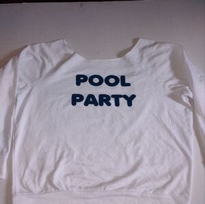 Project Social T White Sweatshirt